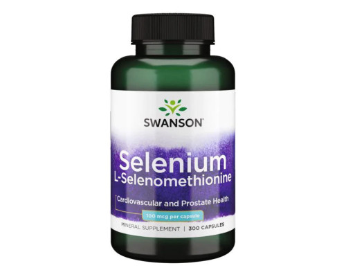 Selenium L-Selenomethionine 100mcg - 300cap