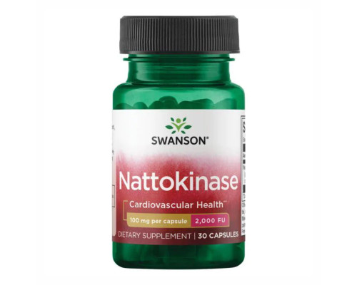 Nattokinase 2,000 Fibrinolytic Units 100 mg - 30caps