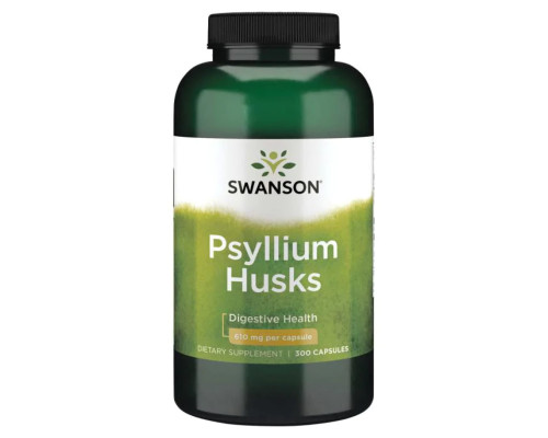 Psyllim Husks 610mg - 300caps