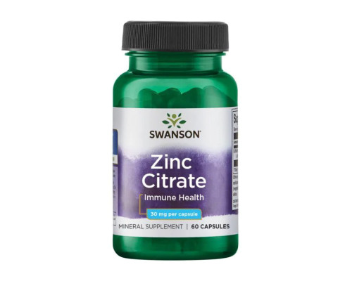 Zinc Citrate 30 mg - 60caps