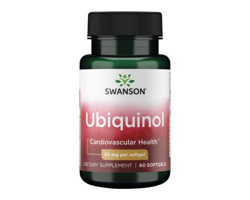 Ubiquinol 50mg - 60 softgels