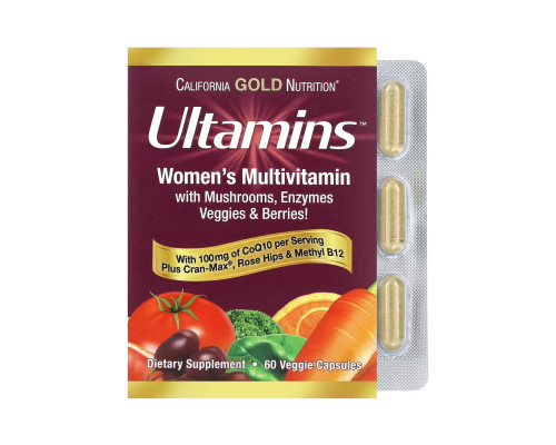 Ultamins Wooman Multivitamin - 60 vcaps