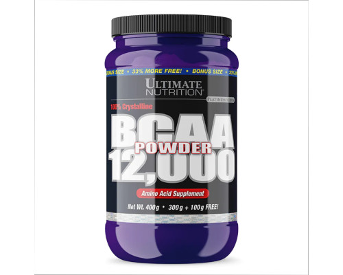 Bcaa 12000 Powder - 400g Unflavored