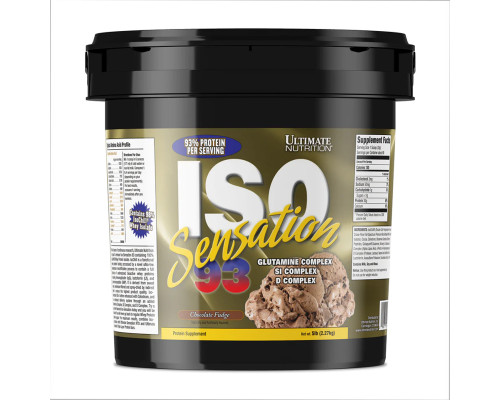 ISO Sensation 5lb - 2270g Chocolate Fudge