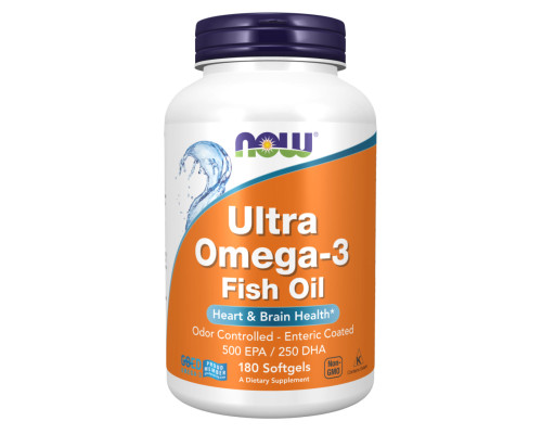 Ultra Omega-3 Fish Oil - 180 Softgels
