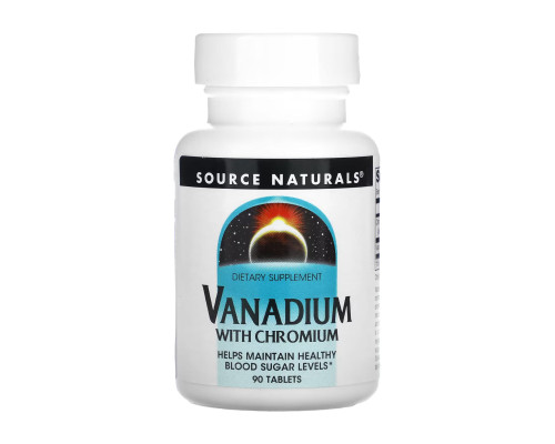Хром та Ванадій Vanadium with Chromium - 90 tabs