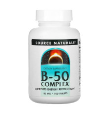 В-комплекс Vitamin B-50 Complex 50mg - 100 tabs