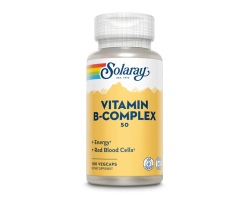 Vitamin B-Complex 50 50mg - 100 vcaps