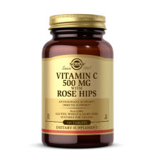 Vitamin C 500mg with Rose Hips - 100 tabs