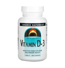 Витамин Д Vitamin D-3 2000 IU - 200 caps