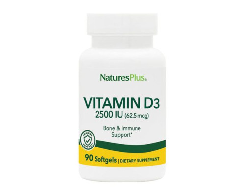 Вітамін D3 Vitamin D3 2500 IU - 90 softgels