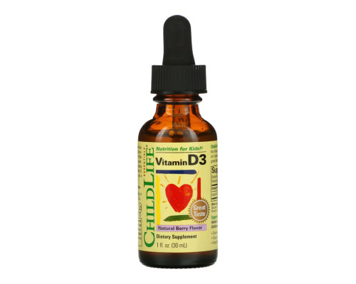 Vitamin D3 Liquid - 30ml Mixed Berry