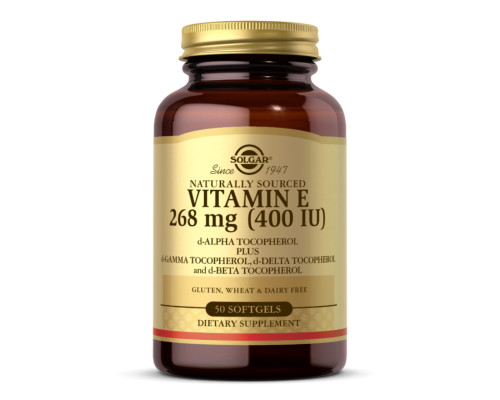 Vitamin E 268 mg (400 IU) Mixed - 50 softgels