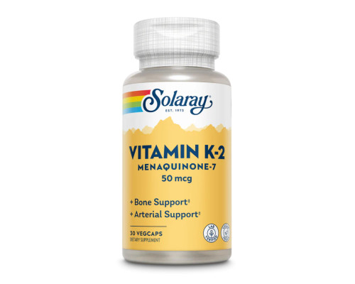 Vitamin K-2 MK-7 50mcg - 30 vcaps