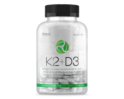 Vitamin K2 +D3 - 120 tabs