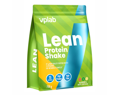 Lean Protein Shake - 750g Raspberry White Chocolate