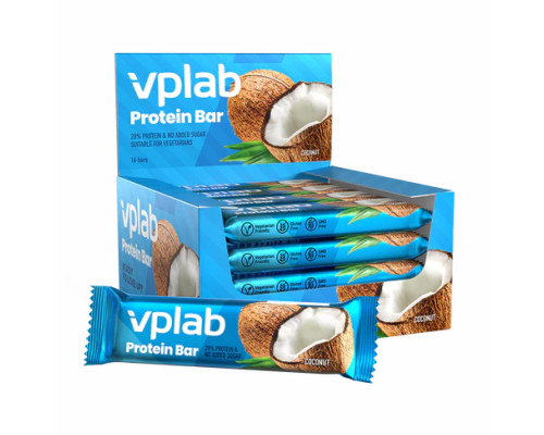 Protein Bar - 16x45g Coconut