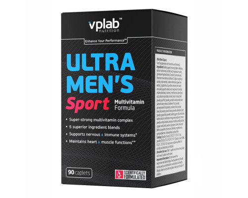 Ultra Men's Sport Multivitamin - 90 caps