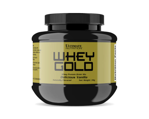Whey Gold Single Serving - 34g Vanilla