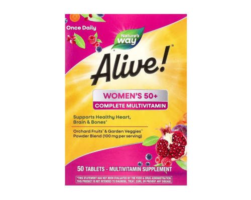 Women's 50+ Complete Multivitamin - 50 tabs