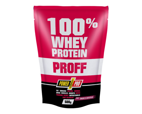 100% Whey Protein Proff - 500g Chocolate Cherry