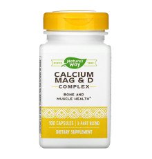 Calcium-Magnesium-Vitamin D - 100 caps