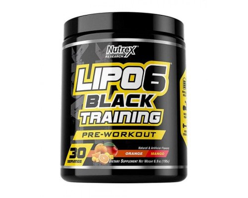 Lipo-6 Black Training - 30 serv Tropical Punch