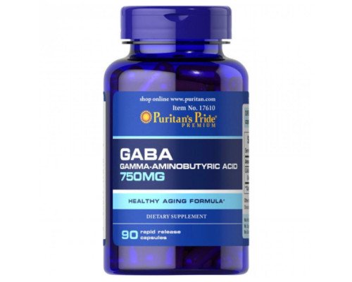 GABA 750mg - 90caps