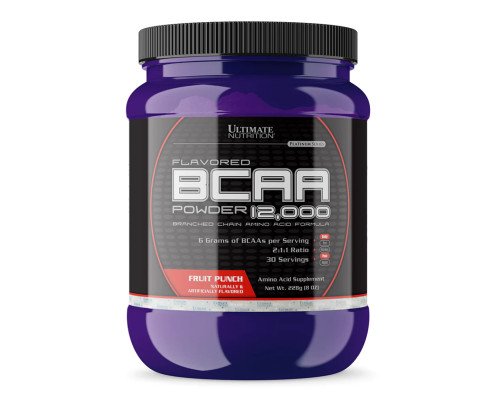 BCAA Powder 12000 - 228g Fruit Punch