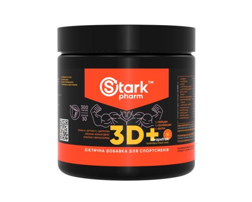 3D +(DMAA/PUMP) - 300g grapefruit
