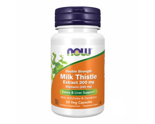 Silymarin Milk Thistle Extract 300 mg - 50 veg caps