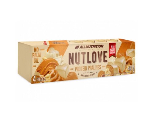 Nut Love 4Pieces - 48g White Choco Peanut (Поштучно)