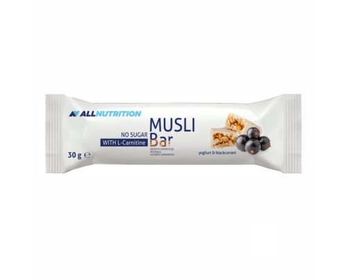 Musli Bar L-carnitine - 30g Black Currant (Поштучно)