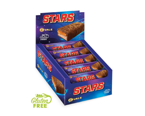 Stars - 24x50g Chocolate caramel nougat