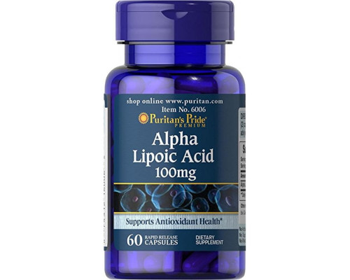Alpha Lipoic Acid 100mg - 60caps