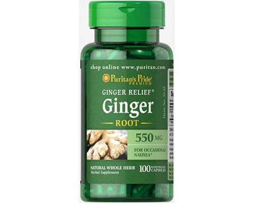 Ginger Root 550 mg - 100 caps