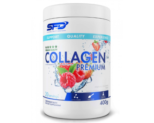 Collagen premium - 400g Raspberry Strawberry