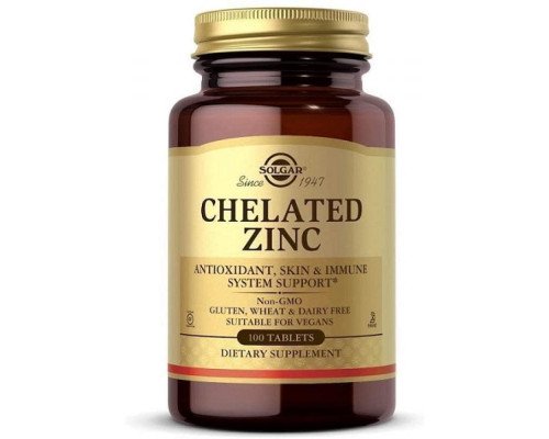 Chelated Zinc Mg - 100 Tab