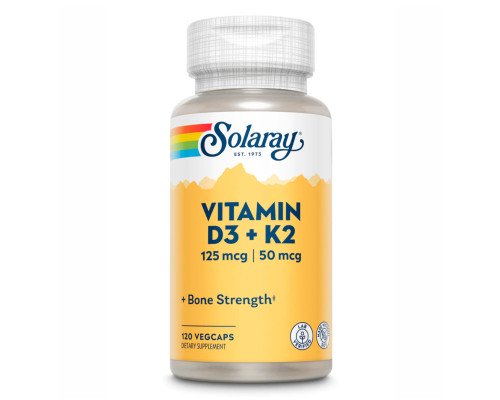 Vitamin D-3 & K-2 - 120 vcaps