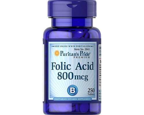 Folic Acid 800mcg - 250tabs