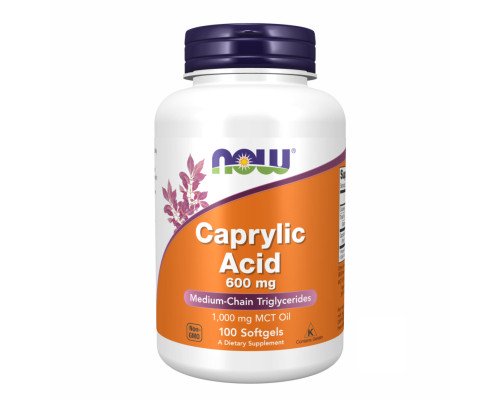 Caprylic Acid 600mg - 100 sgels