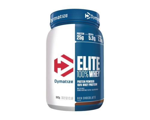 Elite 100% Whey - 942g Rich Chocolate