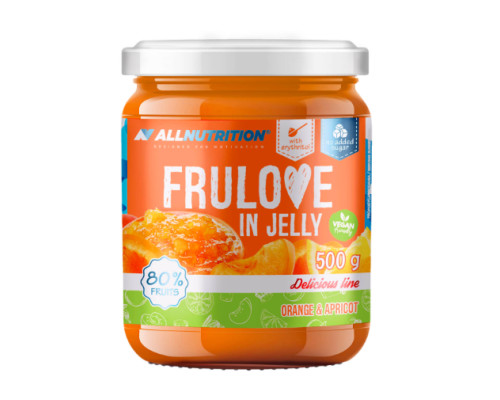 Frulove in Jelly - 500g Orange Apricot