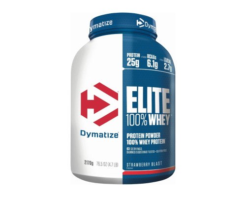 Elite 100% Whey - 2170g Strarwberry Blast