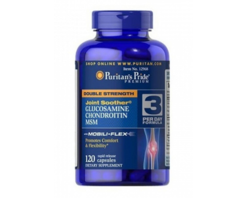 Glucosamine Chondroitin MSM Double Strength - 120tabs