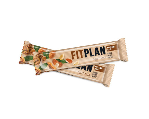 Fitness Plan Muesli Bar - 30g Nut Mix (Поштучно)