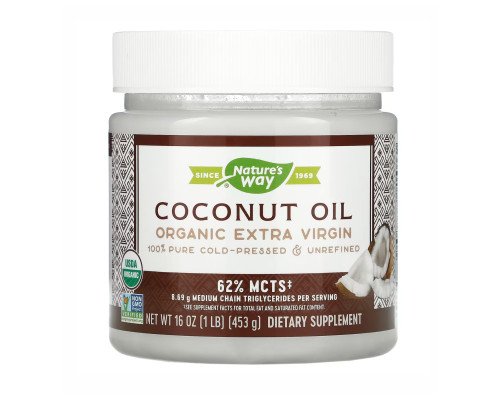 Organic Extra Virgin Coconut Oil - 16 oz
