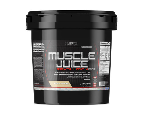 Muscle Juice Revolution 2600 - 5040g Vanilla Creme