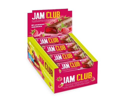Jam Club - 24x40g Jelly with Raspberry