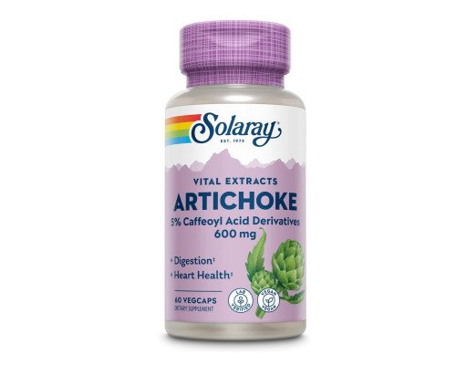 Артишок Artichoke Leaf Extract - 600mg 60 vcaps